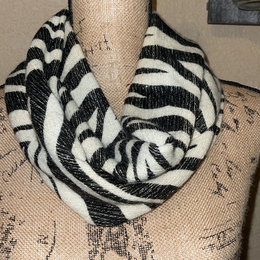 Cejon Zebra Print Oblong Scarf